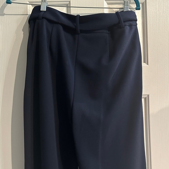 Calvin Klein Collection Navy Cropped Pants Work Wear Slacks Women’s 6 NWT - Picture 3 of 8